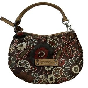 TIGNANELLO Paisley Floral Wristlet Purse New Without Tags